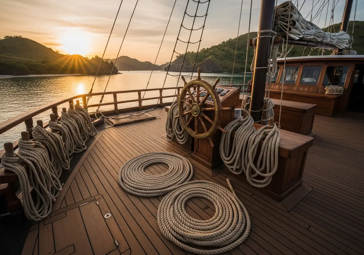 Crewing and Running a Phinisi in Komodo