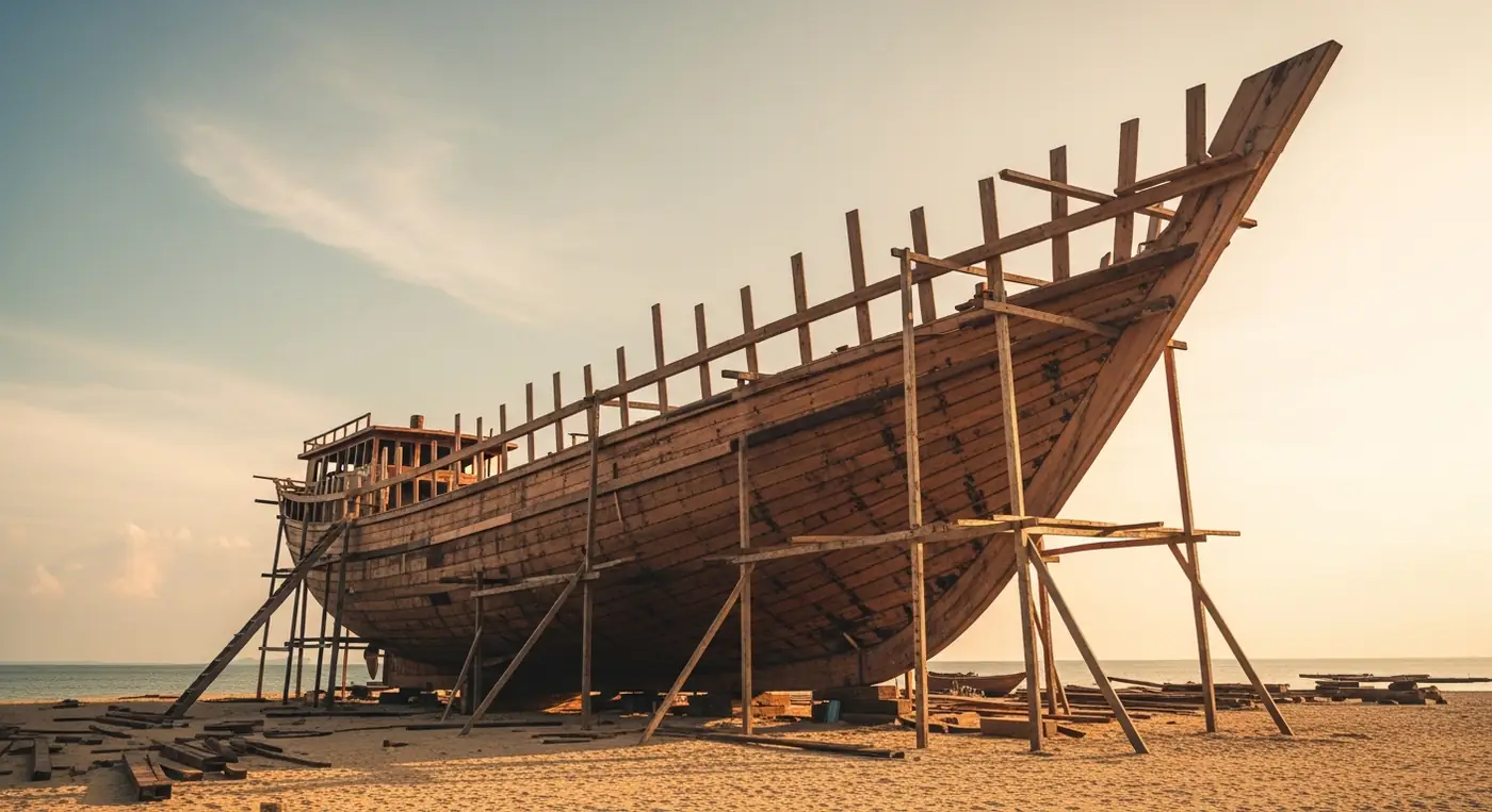 Phinisi New Build — Commission a Phinisi in South Sulawesi